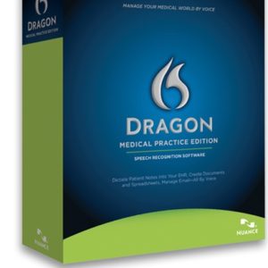 Dragon Medical Practice Edition Designed specifically for medical users. - Built from the ground up for Windows - Preconfigured vocabulary of thousands of medical terms provides up to 99% accuracy right out of the box - Works seamlessly with the apps you already have, including, Microsoft Word, and more