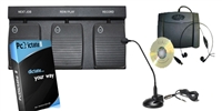 PCD-II-HF-W-GN-ICE PcDicatate II Dictation Package & IChannel Express Transcriptionist Package